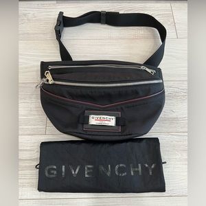 GIVENCHY Black Polyamide Downtown Large Bum Belt Bag